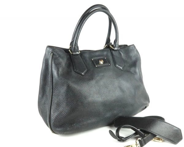 Marc by Marc Jacobs(マーク・バイ・マーク・ジェイコブス) レザー ショルダー付ハンドバッグ 846187J891-285C拍卖