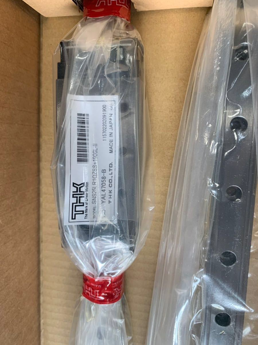 ff1305 THK ガイド SNS25LR1QZSS 全長1906MM 2本 未使用品拍卖