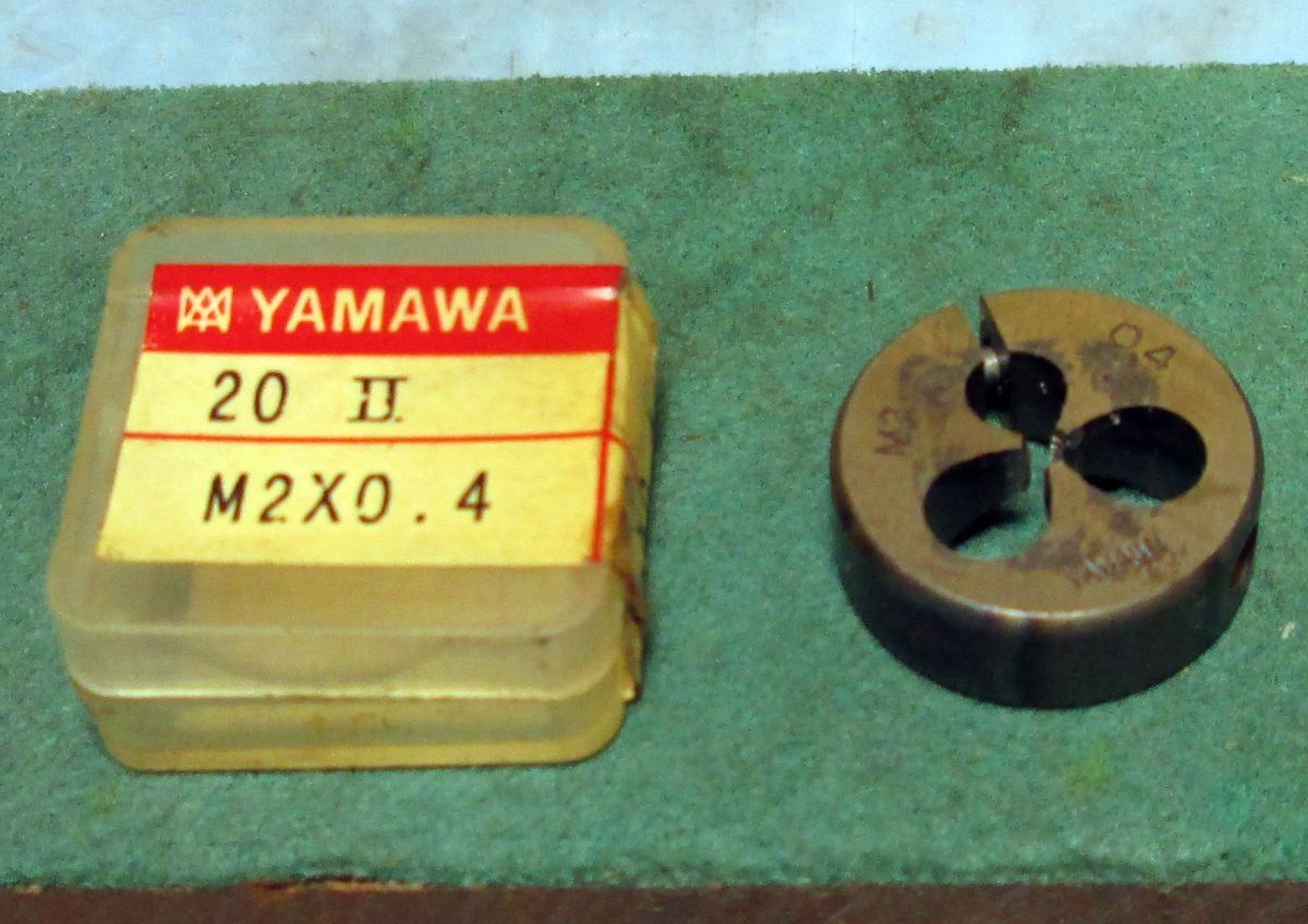 DI039 ダイス M2×0.4 外径20 中古拍卖