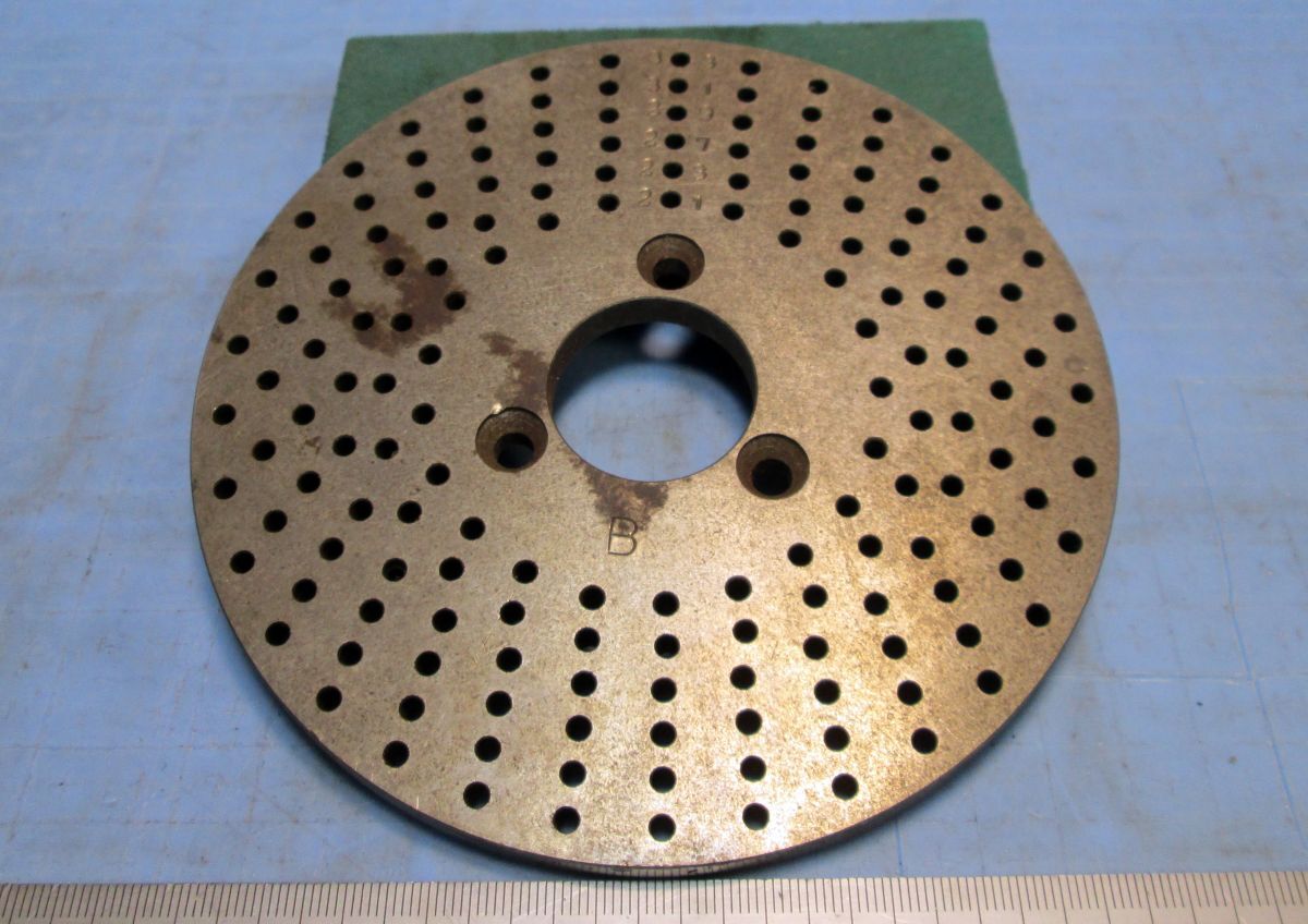 FC079 割出用プレート B 丸127×丸28.2×t7.1 中古拍卖