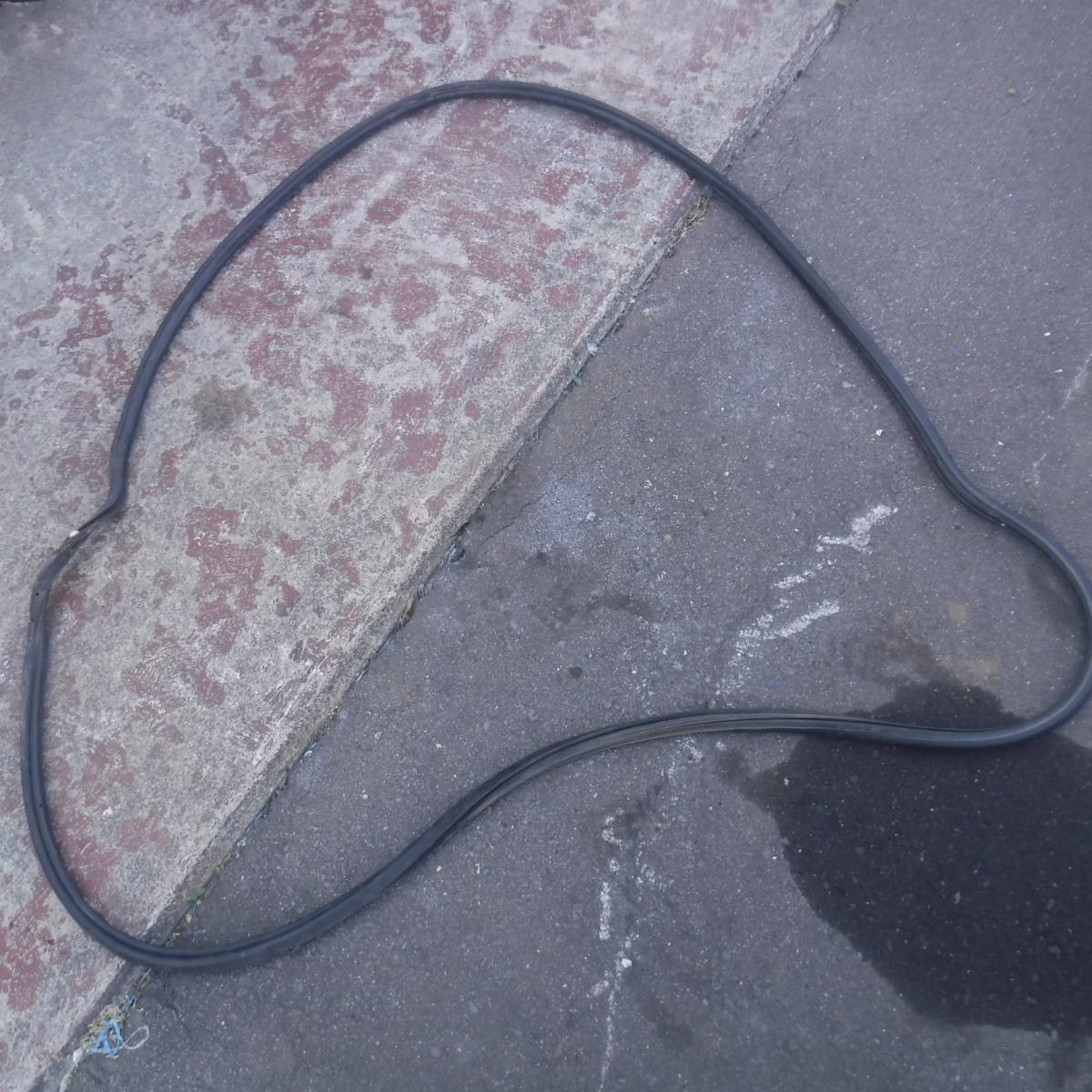 ミニキャブ トラックU42T左ドア防水ウェザーストリップ枠ゴム3G83純正ウエザーストリップ助手席ドア U41T部品取り車あります拍卖