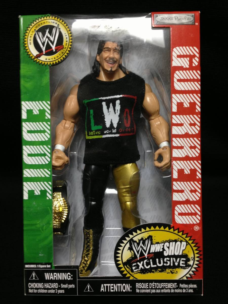 JAKKS:WWE ショップ限定 エディ・ゲレロ w/LWOシャツ(未開封品)拍卖