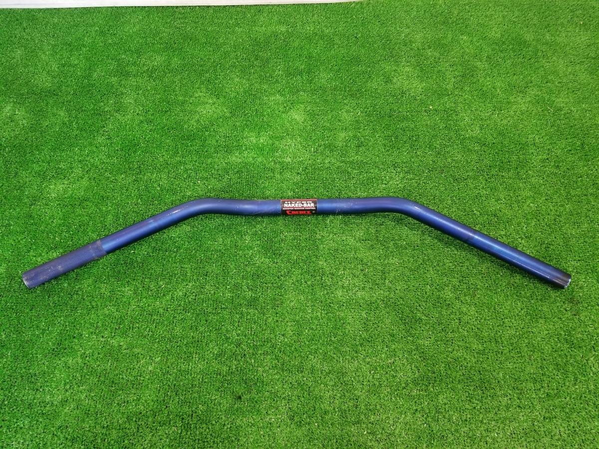 曲がり無し!COERCE コアース HYPER NAKED-BAR 社外ハンドル ハイパー ネイキッドバー青 CB400SF ゼファー XJR GSX ジェイド バリオス ki-1拍卖