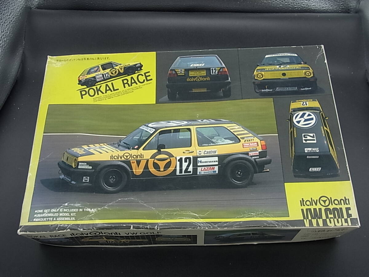 ☆処分☆ フジミ 1/24 VW ゴルフ ポカールレース拍卖