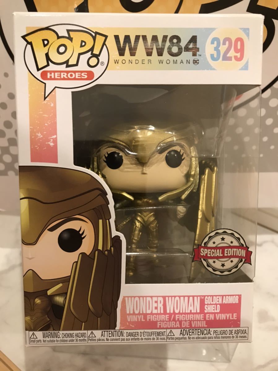FUNKO POP! ワンダーウーマン1984 ゴールデンアーマーシールド限定版拍卖