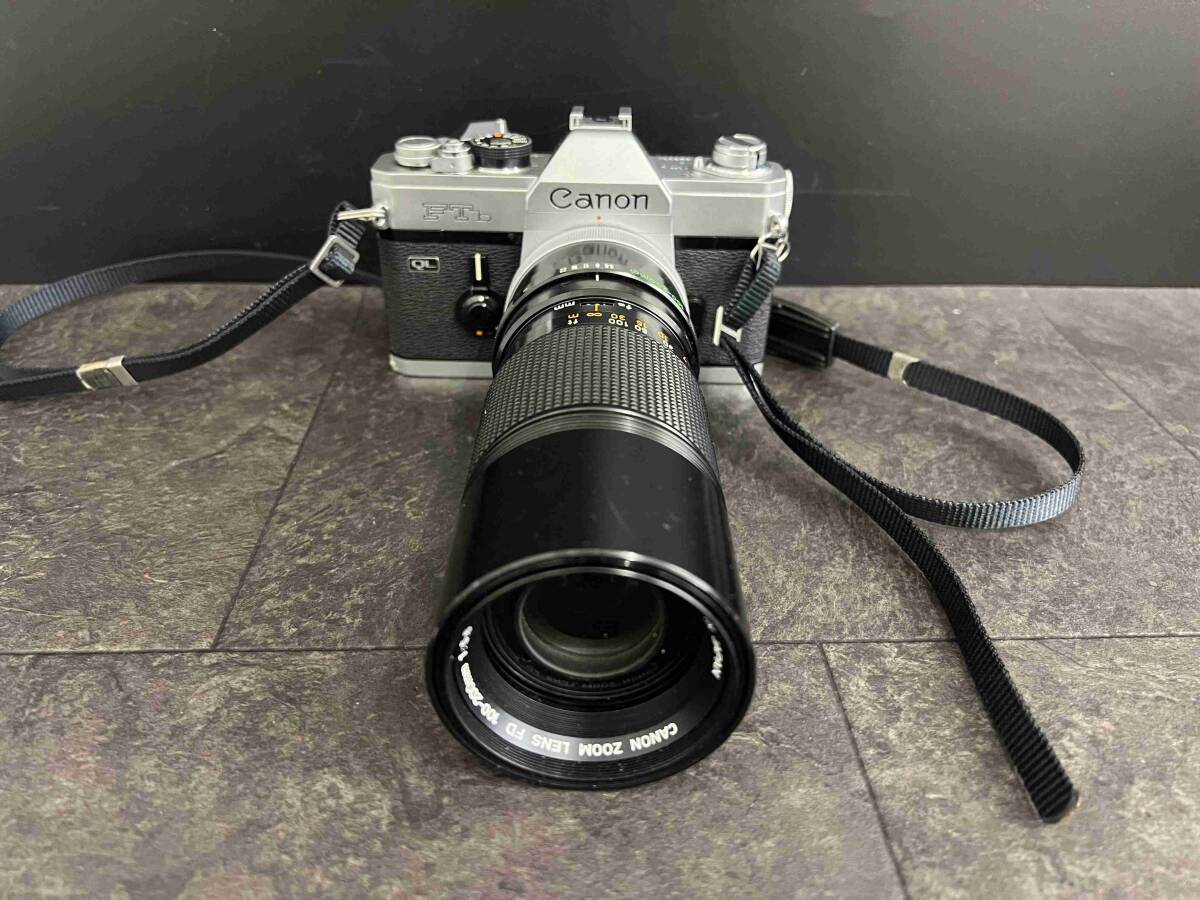 ct10701 CANON フィルムカメラ FTb レンズ FD 100-200mm 1:5.6 拍卖
