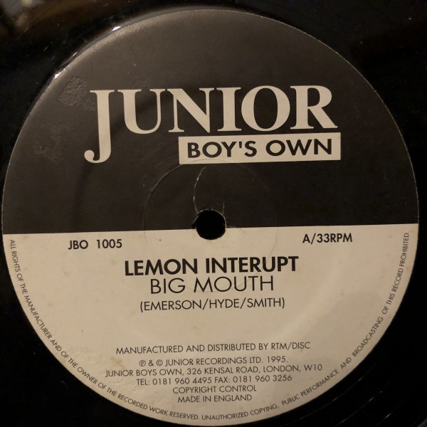 Lemon Interupt / Big Mouth / Dirty拍卖