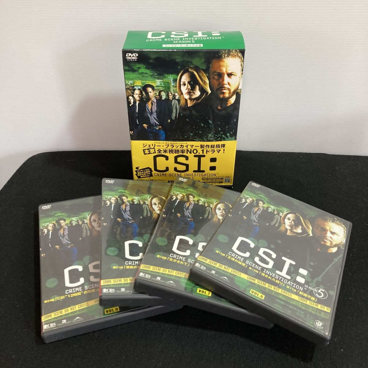 海外TVドラマDVD CSI:科学捜査班5 コンプリートBOX2 管理Q42拍卖