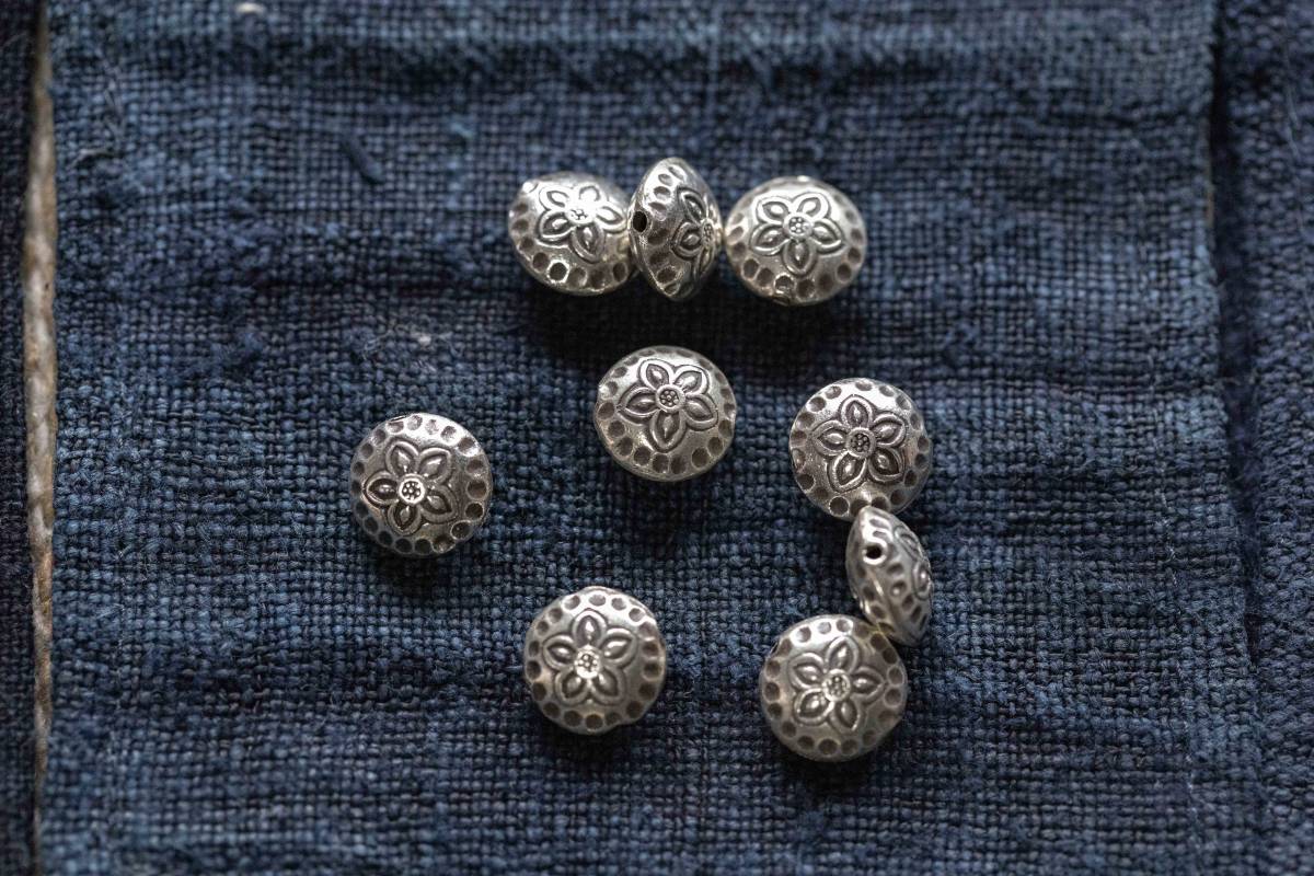 * Silver925:karen silver beads D拍卖