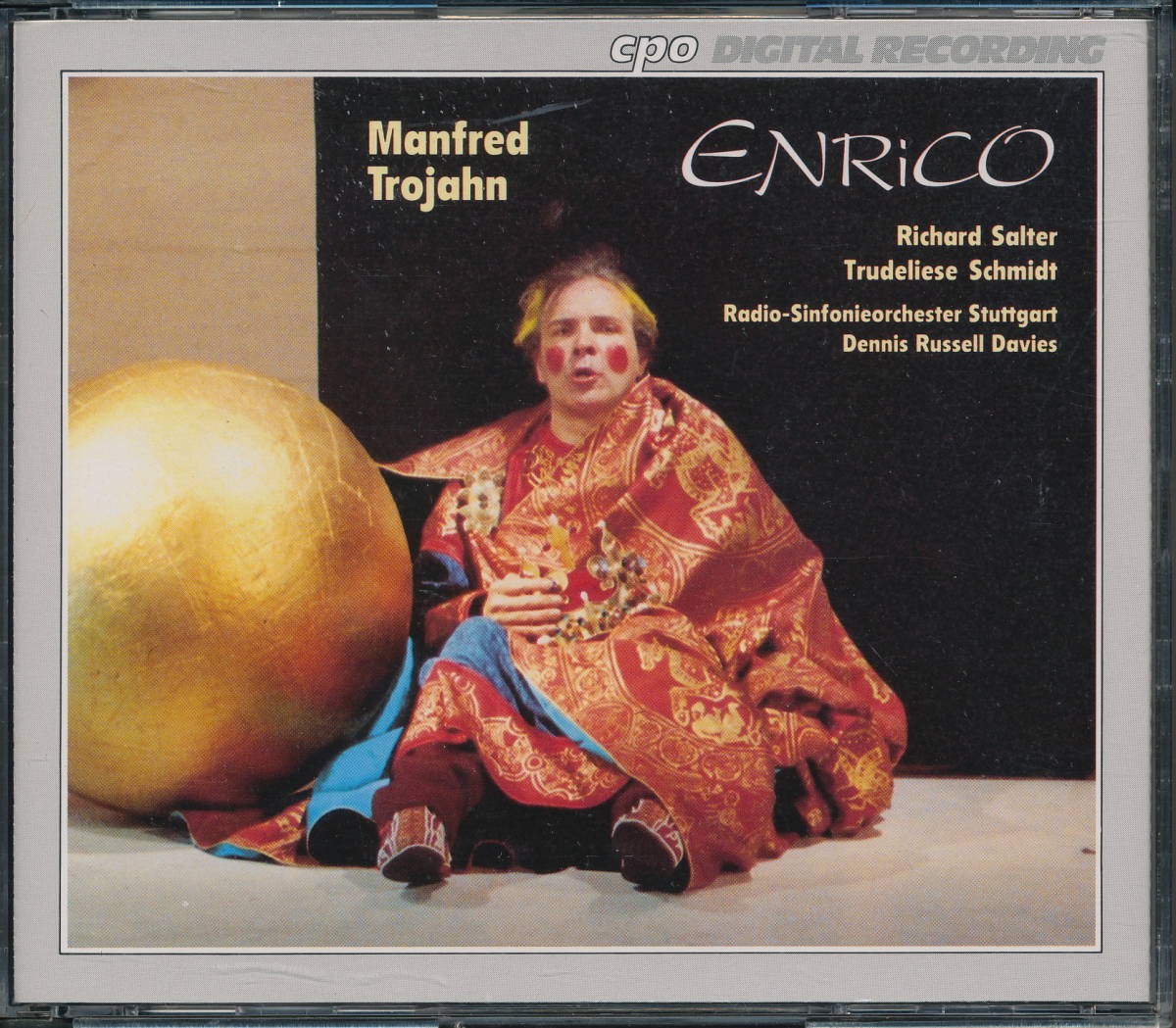 CD2枚組 Manfred Trojahn マンフレート・トロヤーン:ENRICO、シュトゥットガルト放送交響楽団/Dennis Russell Davies指揮 ほか拍卖