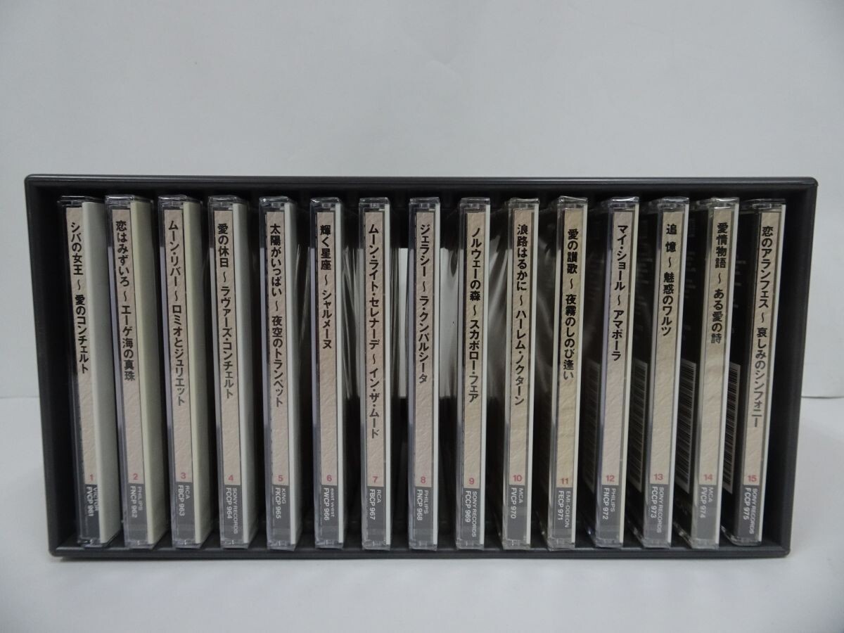 ★ムード音楽・映画音楽【The Best Collection of Love Themes】CD15枚組/オムニバス 拍卖