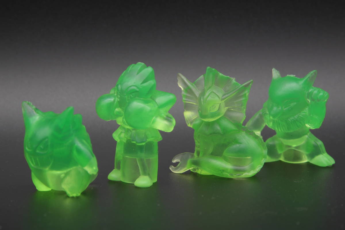 任天堂 ポケットモンスター ポケモン ミニ フィギュア クリア 消しゴム 当時物 Nintendo Pokemon Mini Figure Clear Eraser vintage ②拍卖