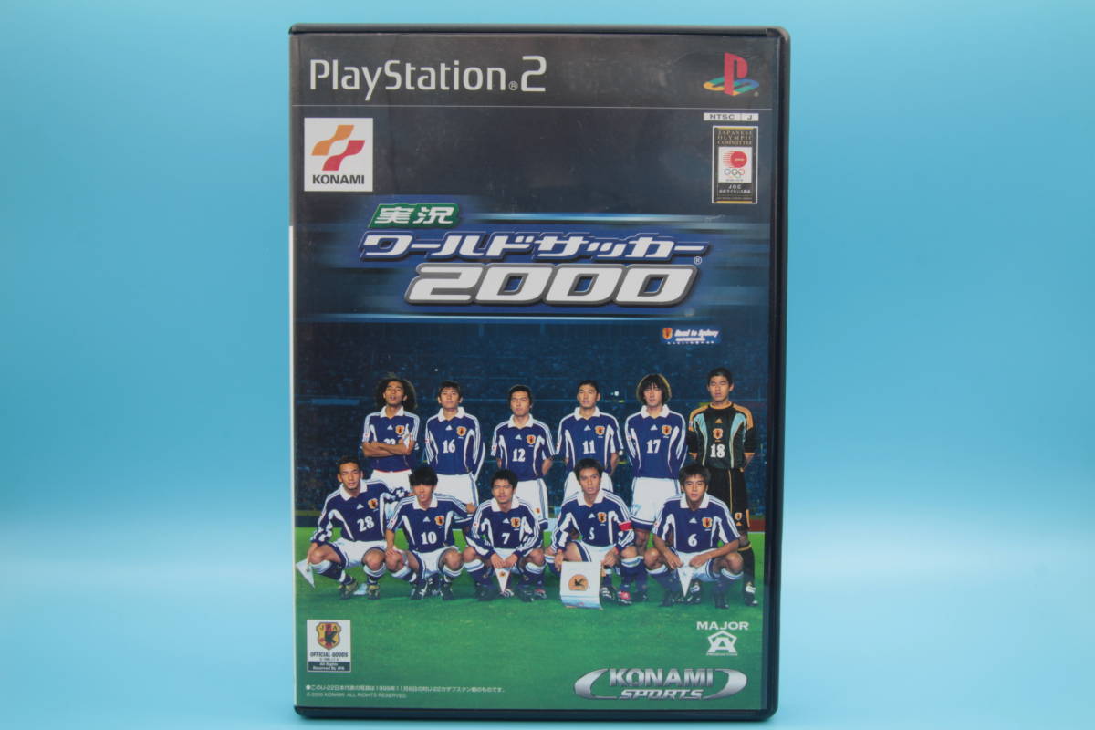 SONY PS2 実況ワールドサッカー2000 コナミ 動作未確認 Live World Soccer 2000 KONAMI Unconfirmed operation拍卖