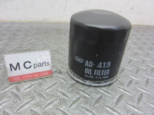【即決】ALPS キャンターAMC オイルフィルター 黒 ブラック AO-419拍卖