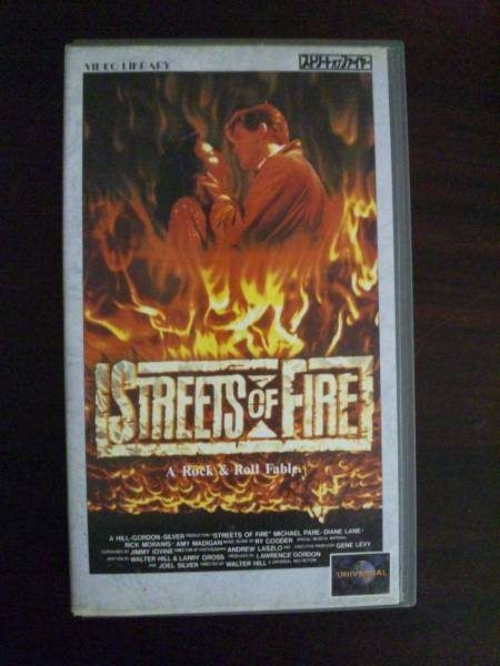 【VHS】 ストリート・オブ・ファイヤー マイケル・パレ 字幕拍卖