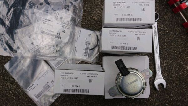 在庫希少!【未使用 スバル 純正】XV GT オイルコントロールバルブ oリング バックアップリング 各4個セット拍卖