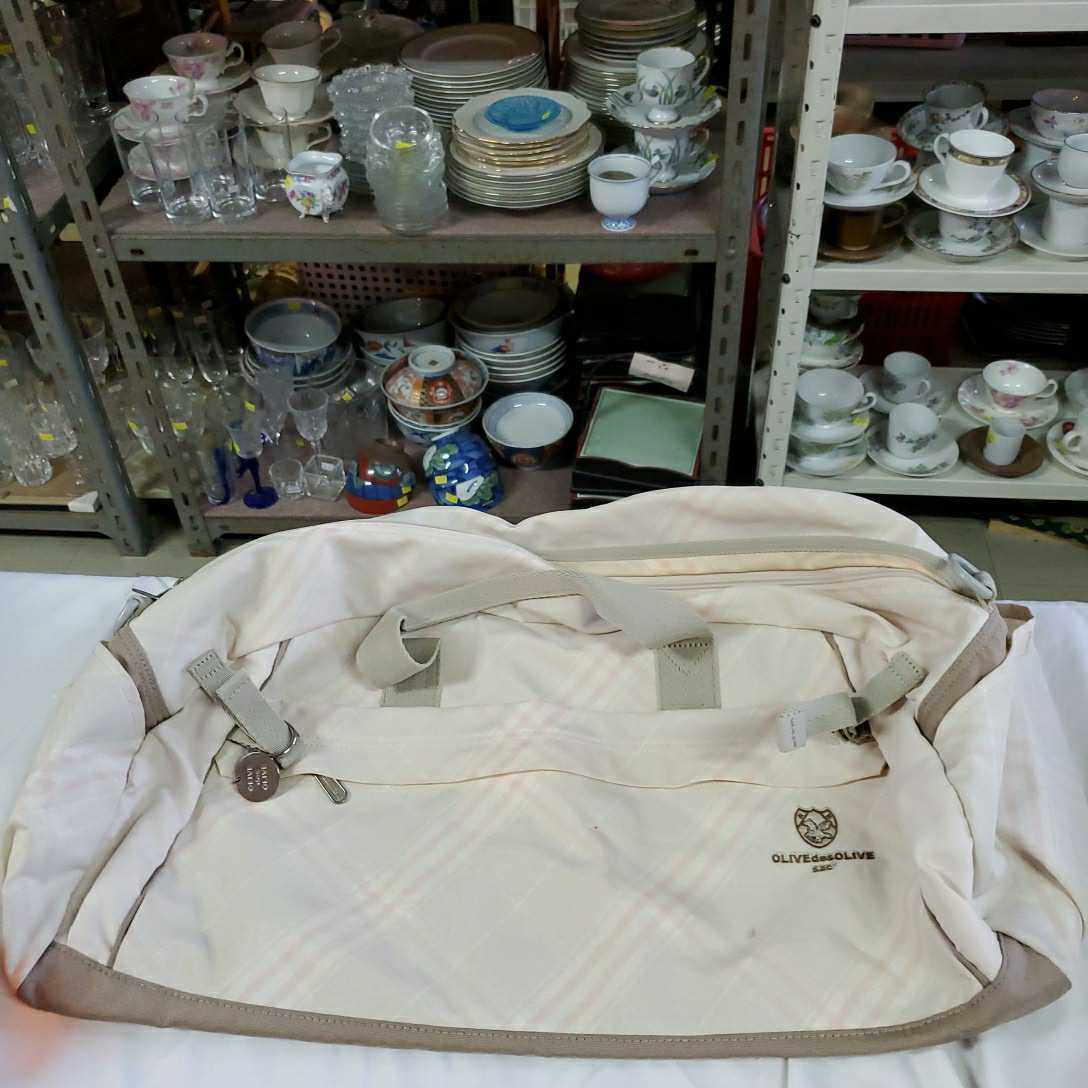 OLIVE des OLIVE ボストンバッグ 中古品 汚れあり拍卖