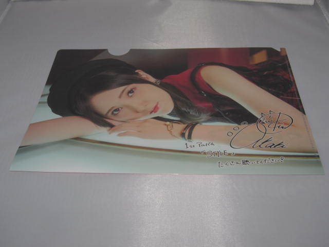 CD特典 鬼頭明里 1stアルバム Style ゲーマーズ クリアファイルのみ拍卖