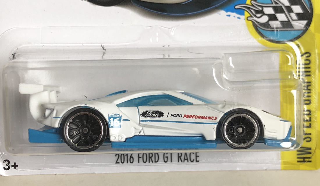 レア ラスト 人気 2016 Ford GT Racer フォード グランツーリスモ レース カー Ryu Asada リュウ アサダ Speed Graphics White ホワイト拍卖