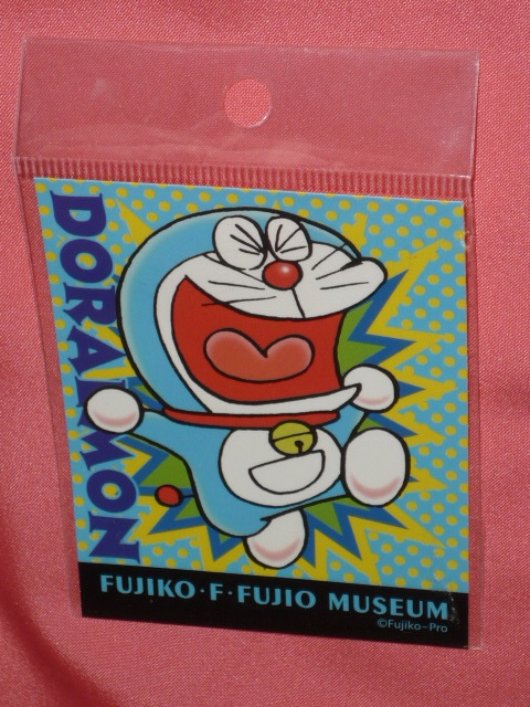激レア!カワイイ♪ 藤子・F・不二雄ミュージアム ドラえもん ステッカーシール☆拍卖