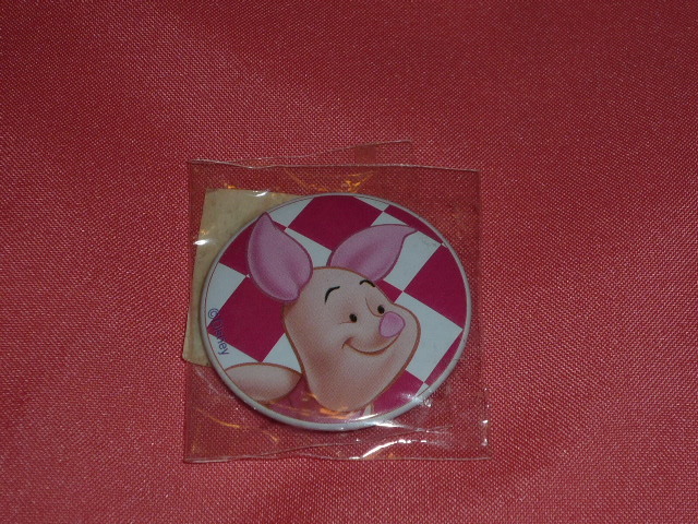 激レア!カワイイ♪ ディズニー くまのプーさん キャラクター 缶バッジ①ピグレット拍卖