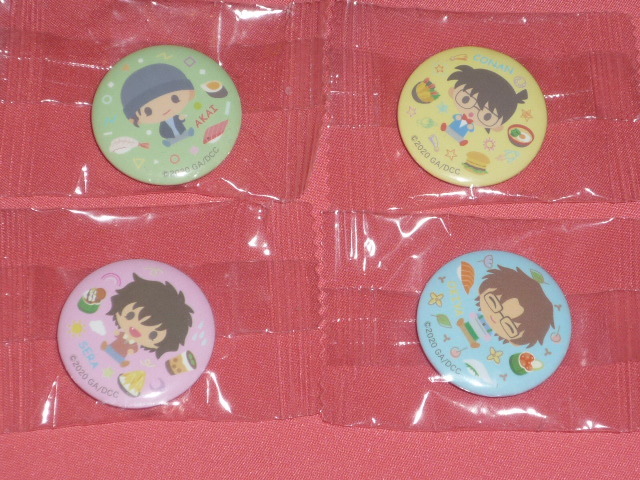 激レア!くら寿司限定 名探偵コナン キャラクター 江戸川コナン 世良真純 赤井秀一 沖矢昴 マグネット全4種セット☆拍卖