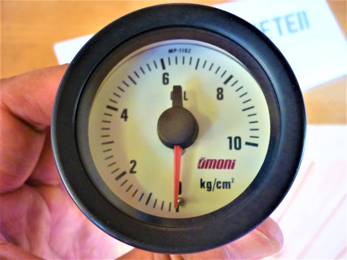 安心の消毒済 大森 オオモリ 機械式 油圧計 52パイ メータ稼働・イルミ点灯確認済み 送料520円もOK 白拍卖