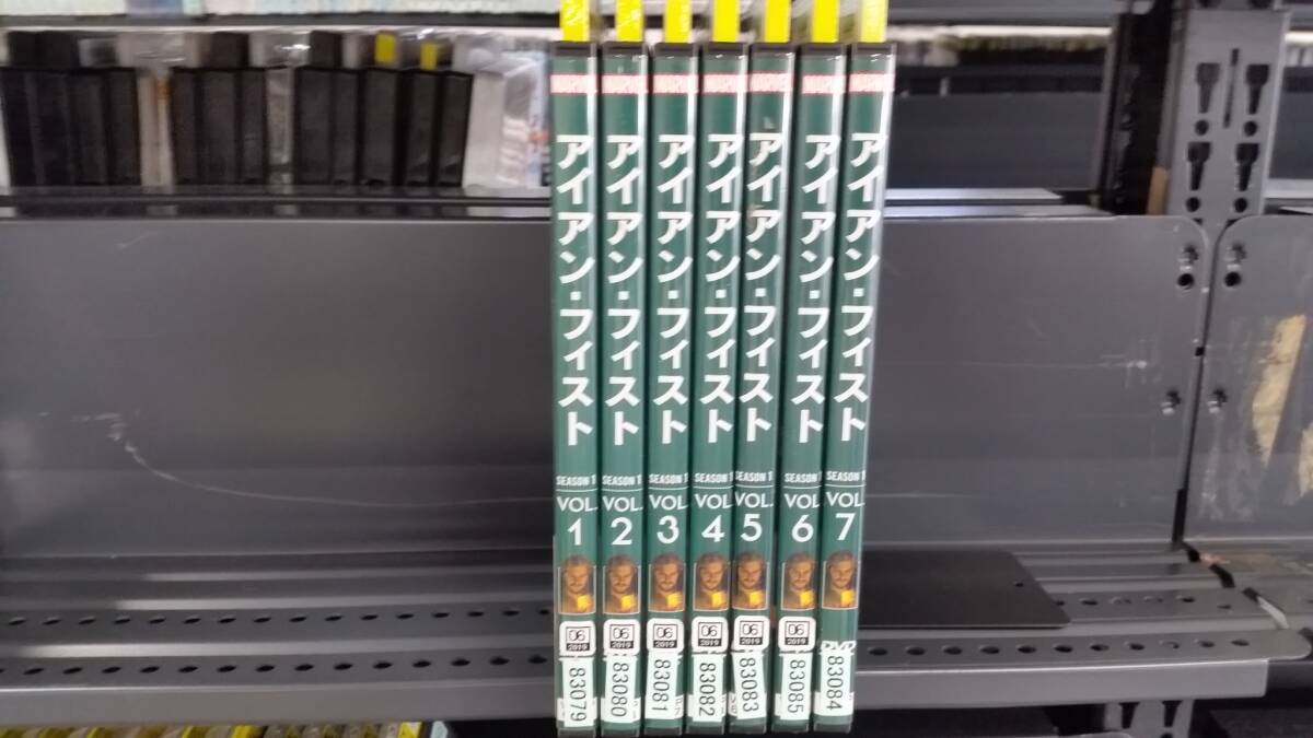 YD8282 DVD【アイアン・フィスト シーズン1 全7枚】☆(出演フィン・ジョーンズ他)☆現状渡し※ケース無し発送拍卖