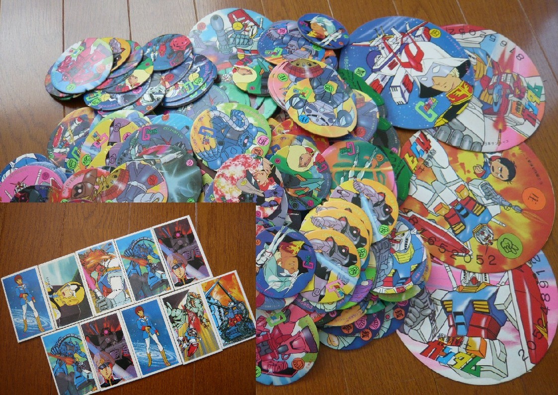 【1980年代当時品】昭和のメンコ★機動戦士 ガンダム★250枚拍卖