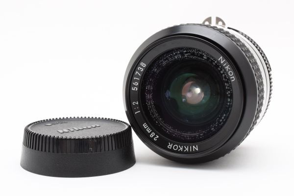 【外観綺麗】ニコン Nikon Ai 28mm F2 ジャンク #4701A1301拍卖