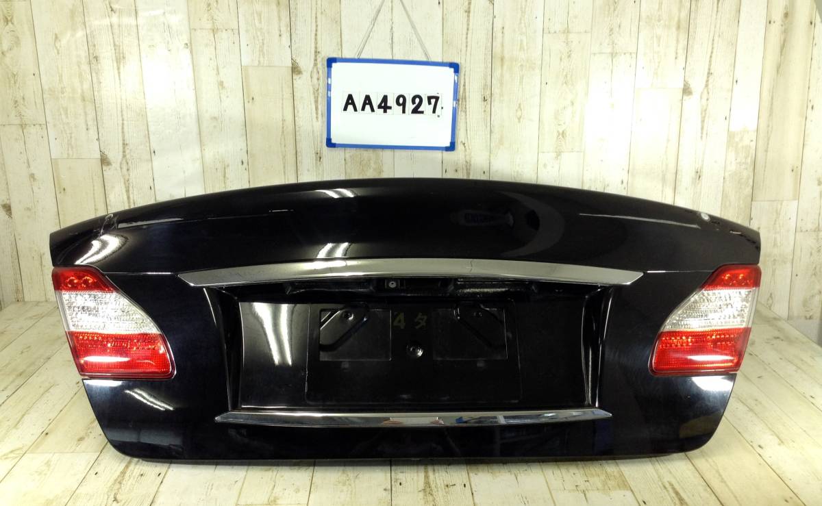 ☆☆☆AA4927☆☆ Y51 日産 フーガ ハイブリッド トランク バックドア トランクリッド (※水没車から外したものです)拍卖