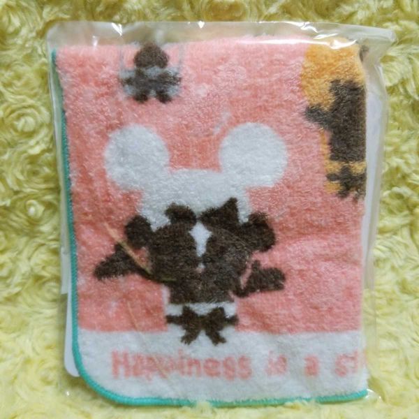 郵便局限定 ディズニー ふわふわミニタオル Happinessデザインシリーズ拍卖