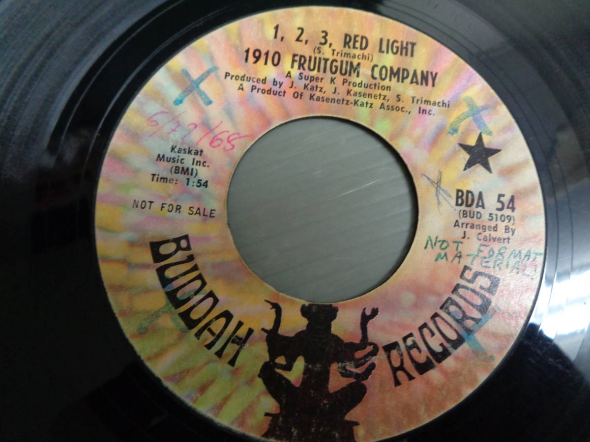 1910 FRUITGUM COMPANY/1,2,3, RED LIGHT★シングル拍卖