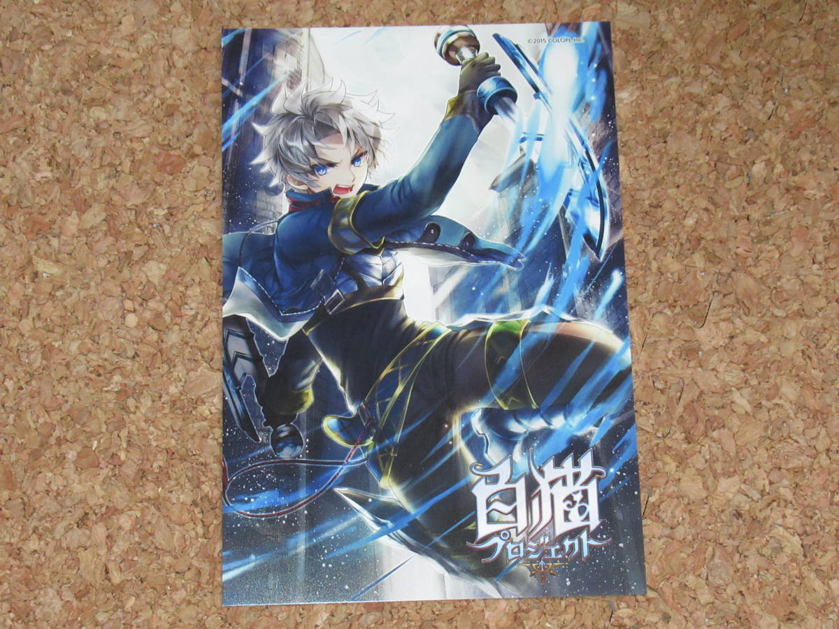 白猫プロジェクト ポストカードセット C 単品 ザック拍卖