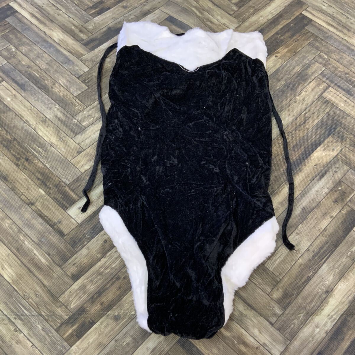 KE2551 ベロア バニーガール コスプレ ブラック ホワイト サイズ不明拍卖