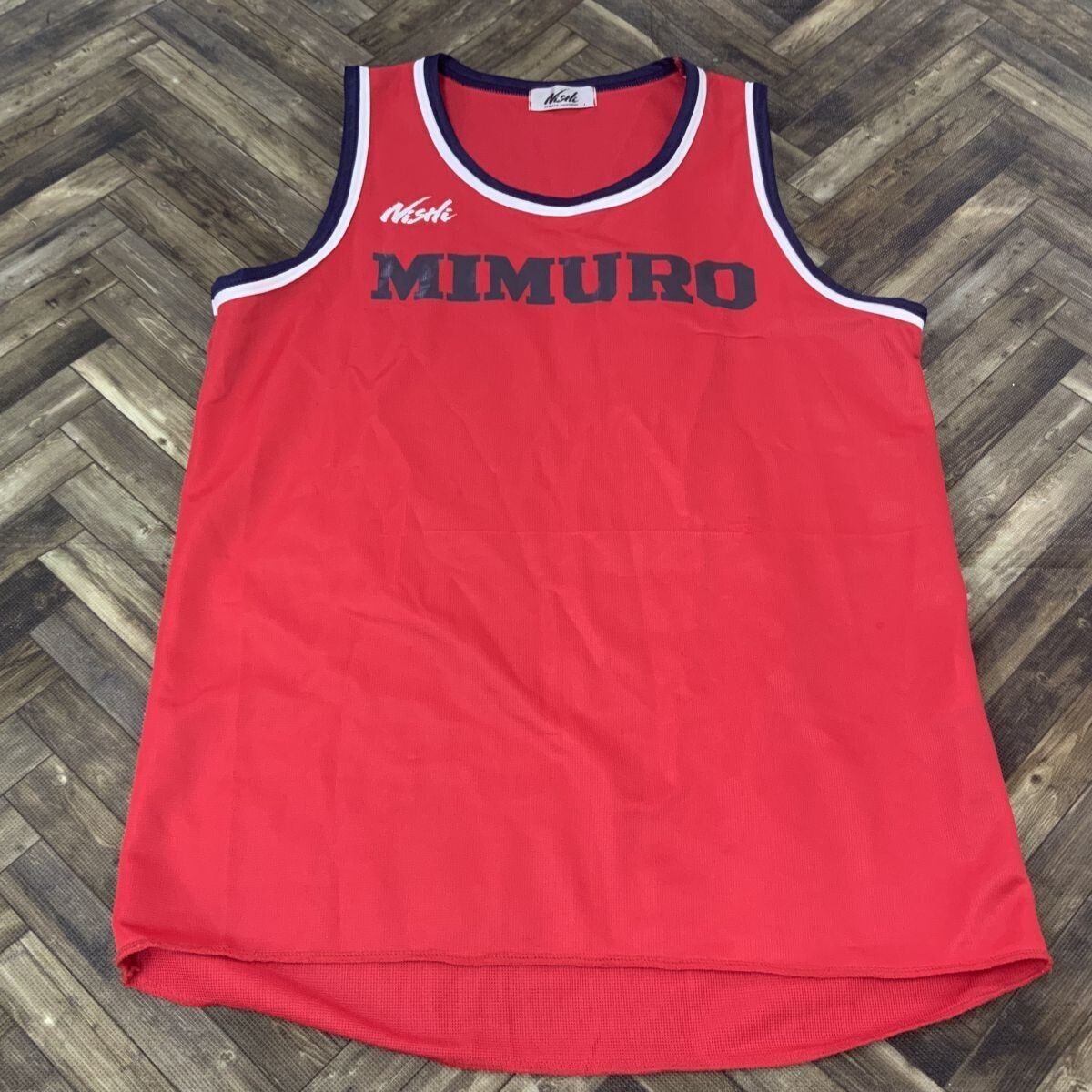 QS1260 実物 MIMURO タンクトップ ユニフォーム レッド レディースL拍卖
