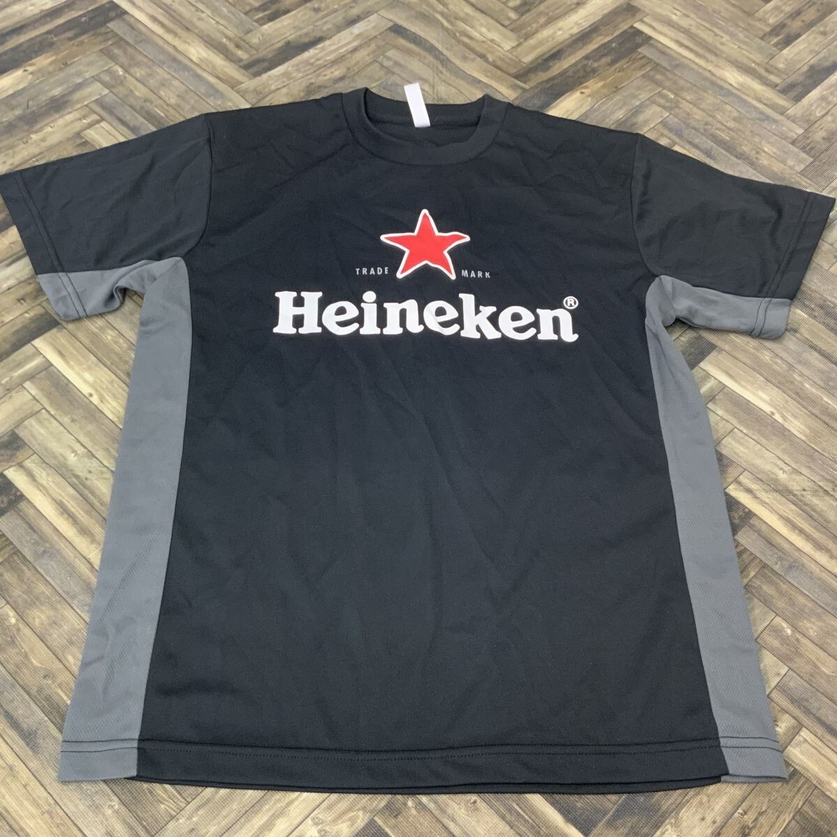 QS1304 企業 ハイネケン サッカーチャンピオンズリーグ Tシャツ サイズL 拍卖