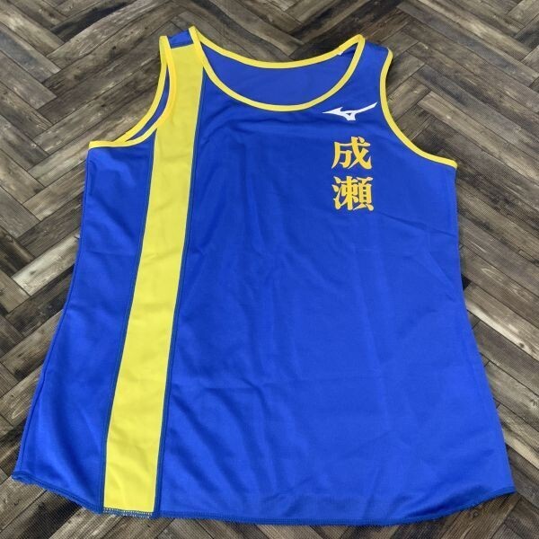 QS209 実物 成瀬 陸上ユニフォーム ブルー レディースL拍卖