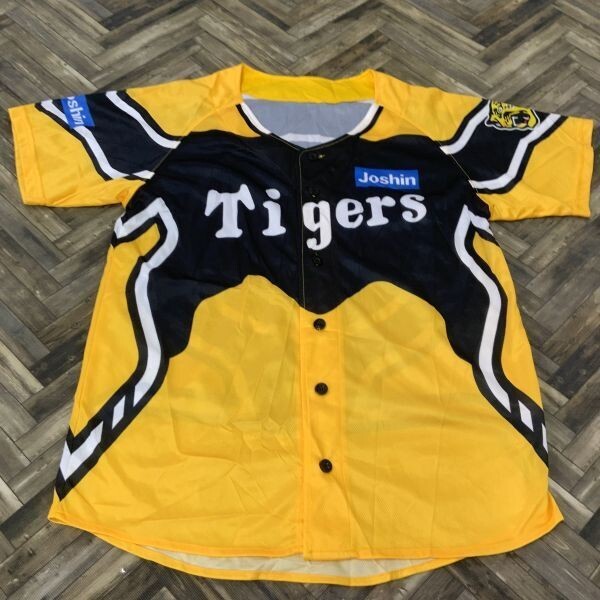QS950 阪神タイガース応援ユニフォーム 野球 イエロー ブラック メンズL以上拍卖