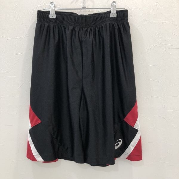 FY175 asics アシックス バスパン ハーフパンツ スポーツウェア ブラック メンズM拍卖