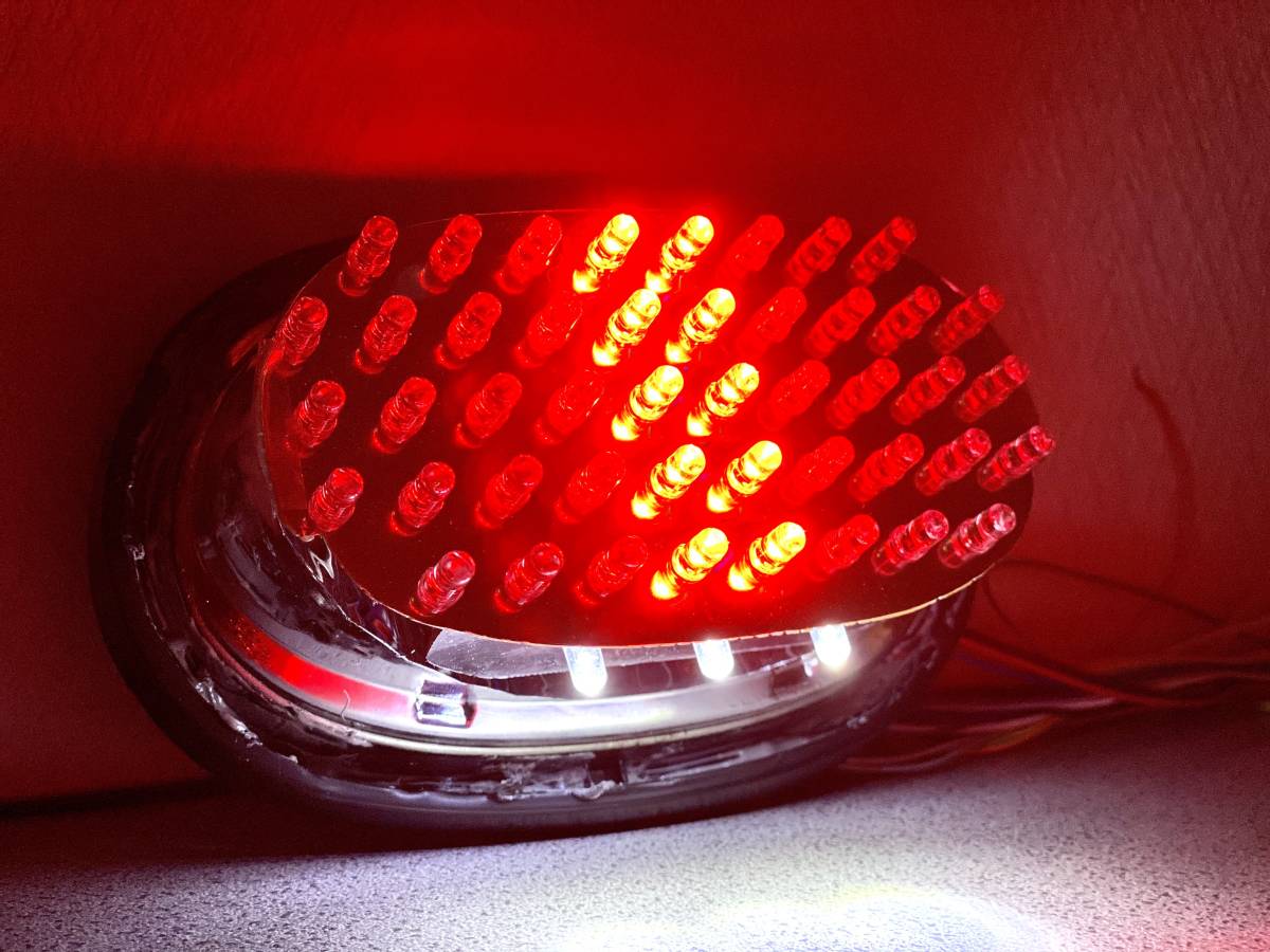 【60日保証】イナズマ 400(GK7BA)/RGV250SPガンマ☆流れるテールランプLEDユニット☆超爆光46発!拍卖