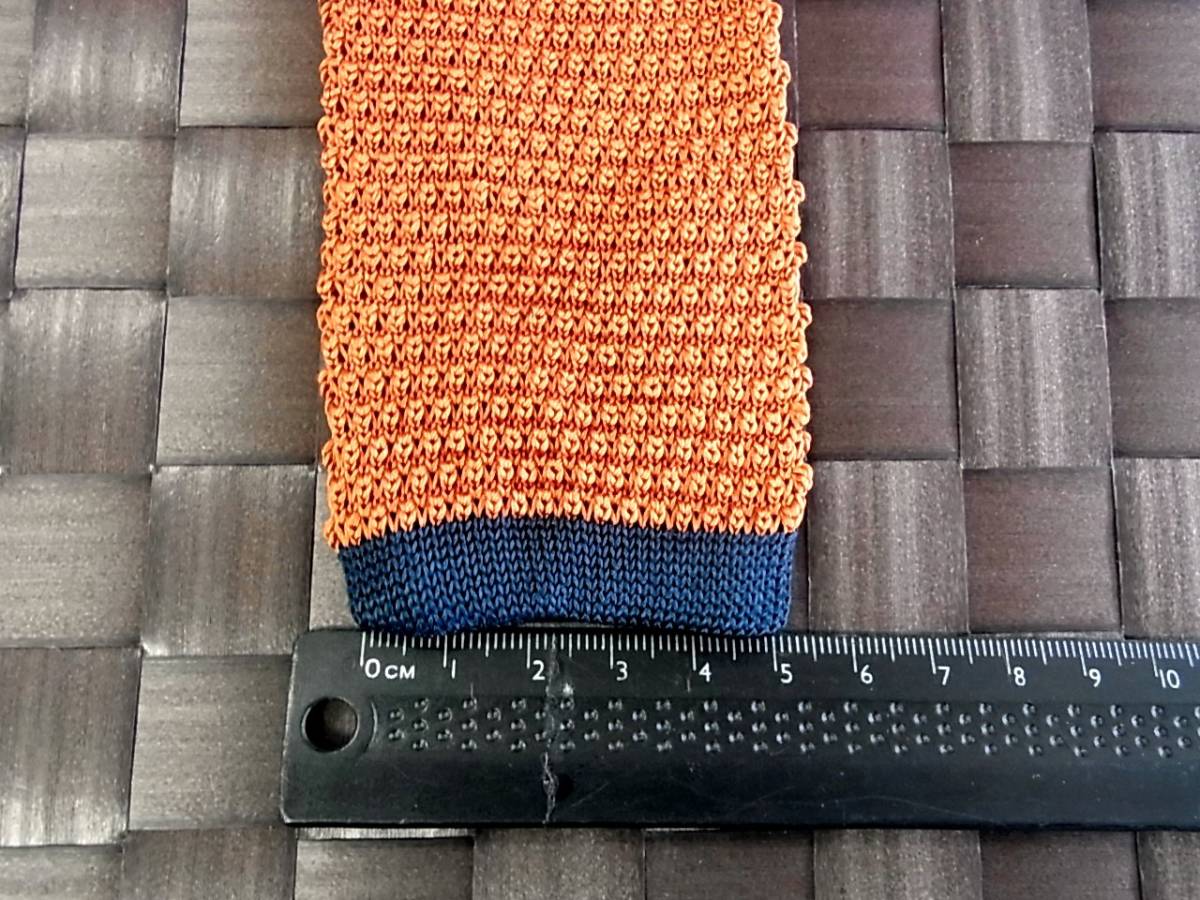 【美品 ニットタイ】0537 パーソンズのネクタイ拍卖