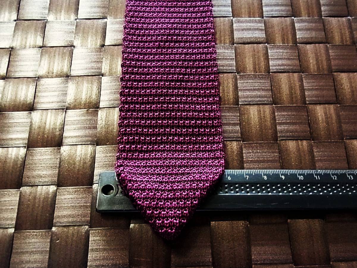 【美品 ニットタイ】0623 オリヒカ「ORIHICA」ネクタイ拍卖