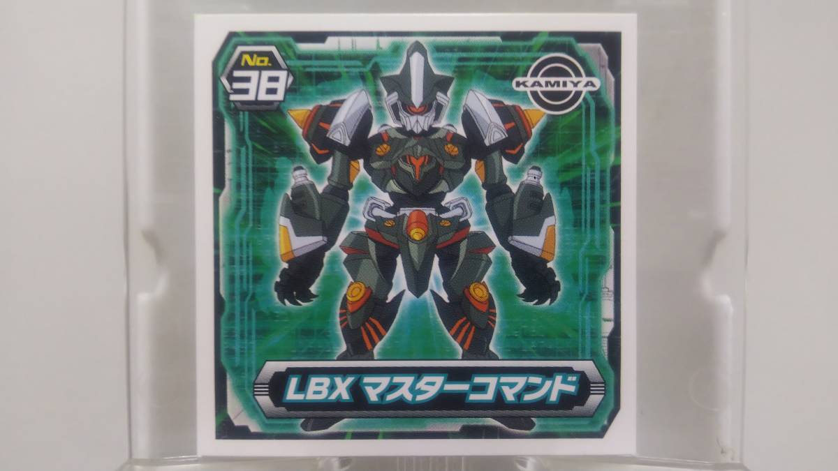 ダンボール戦機 No.38 マスターコマンド シール拍卖