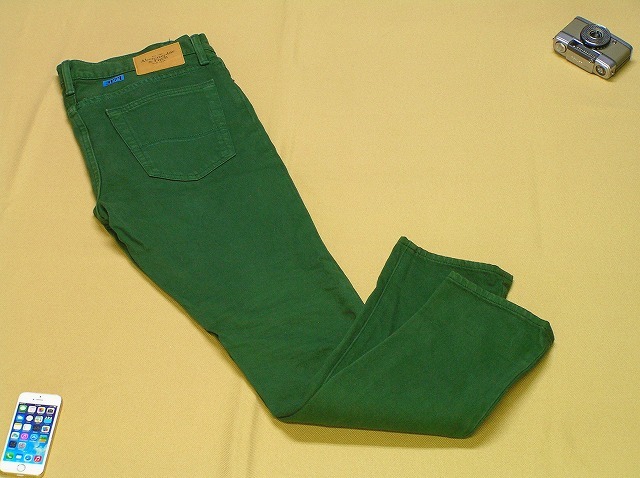 使用1回♪アバクロンビー&フィッチ Abercrombie & Fitch メンズ W-size88cm デニム Gパン ジーパン JEANS ジーンズ コットン トラウザーズ拍卖