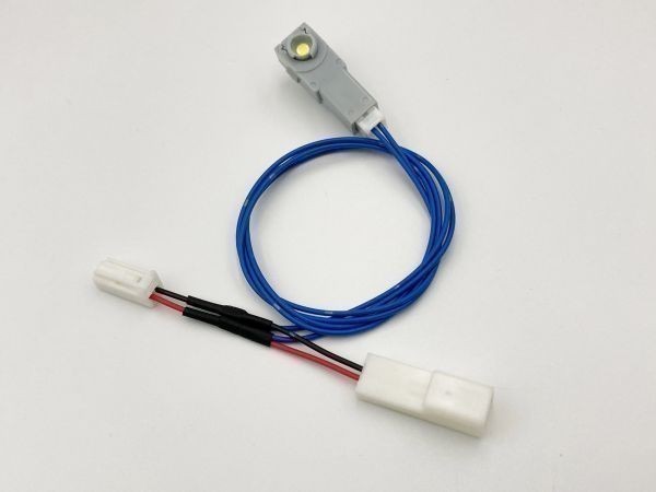 【トヨタ フットランプ 増設 ハーネス 白色 LED 1本】 ZYX10 NGX50 C-HR CHR カプラーオン 検索用) グローブボックス DIY WRX拍卖