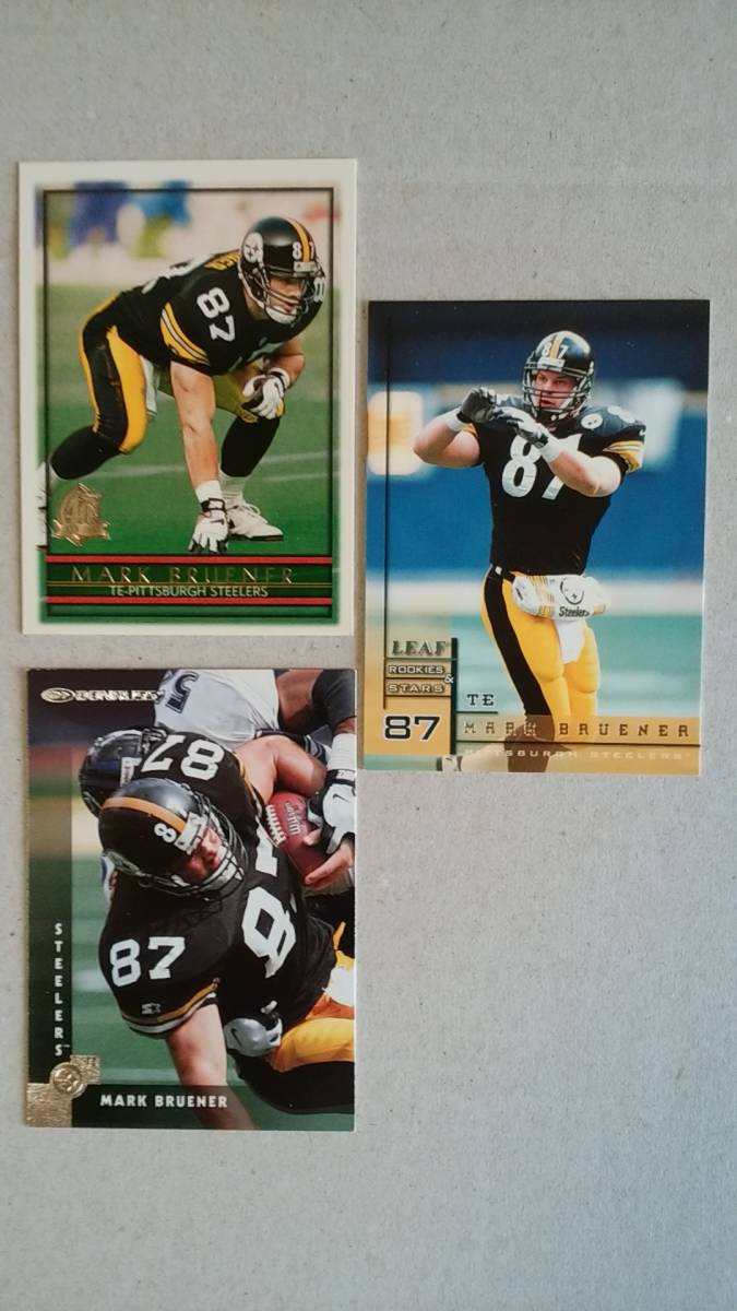 NFLカード MARK BRUENER 9種 スティーラーズ TE拍卖
