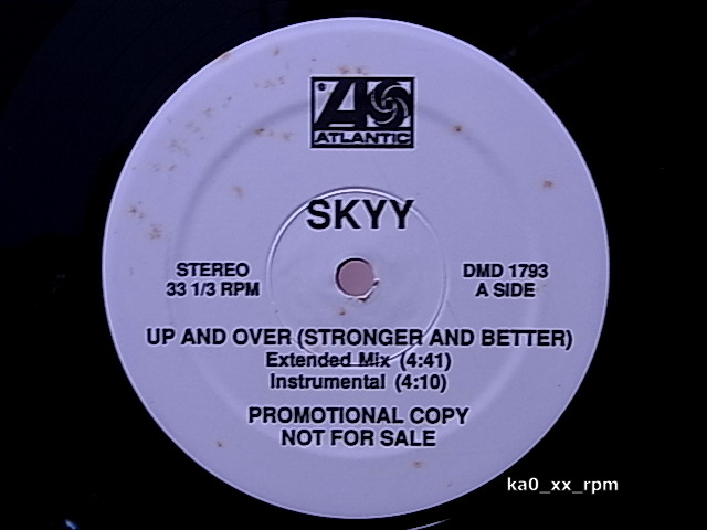 ★☆Skyy「Up And Over (Stronger And Better)」プロモオンリー!☆★拍卖