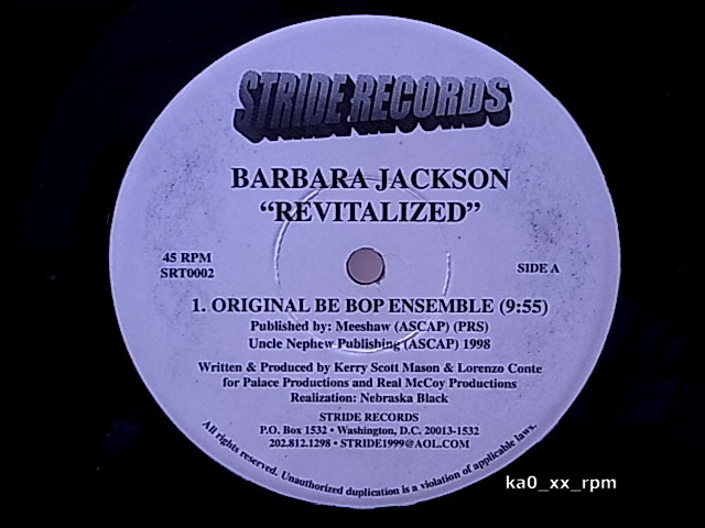 ★☆Barbara Jackson「Revitalized」☆★5点以上で送料無料!!!拍卖