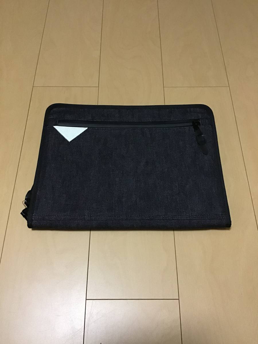中古 ブランク blanck デニム クラッチ拍卖